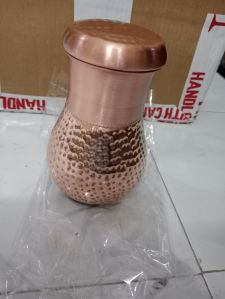 Hammered Copper Sugar Pot