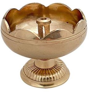 Golden Brass Akhand Diya