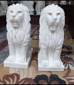 White Lion Statue