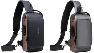 Mens Rexine Sling Bags