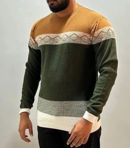 Men's Fleece Full Sleeve Sweater