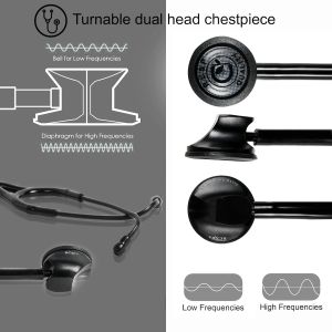RCSP Cardiology Blackmatt Stethoscope