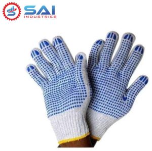 Cotton Dotted Gloves