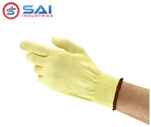 Striped Kevlar Knitted Gloves