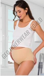 Ladies Plain Boy Short Seamless Panty