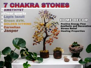 7 Chakra 300 Beads Stone Tree