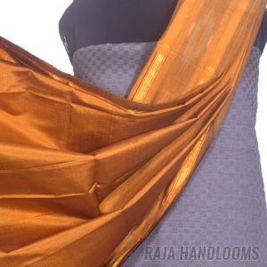 3PC Pochampally Ikat / Ikkat Handloom Cotton Silk Unstitched Dress Material Set for Women - AL001