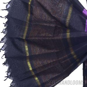 3PC Pochampally Ikat / Ikkat Handloom Cotton Silk Unstitched Dress Material Set for Women - SW002