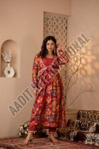 Ladies Kurti Palazzo Set