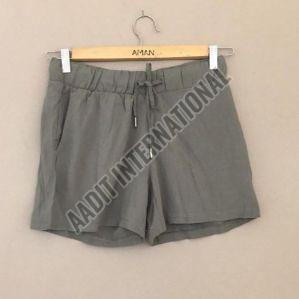 Ladies Beach Wear Grey Shorts