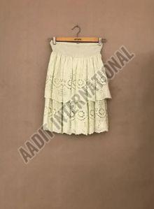 Ladies Beachwear Double Layered Skirt