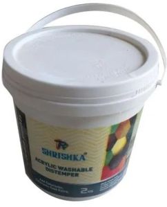 2kg Acrylic Washable Distemper Paint