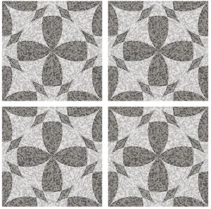 Carving Finish Glazed Porcelain Floor Tiles