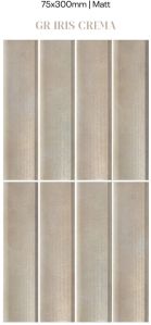 75x300 mm Ceramic Iris Matt Tiles