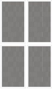 Neptune Graphite Bricks Luxury Ceramic Tiles