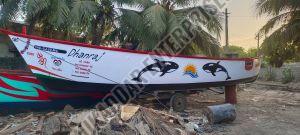 Mulicolor FRP Fishing Boat