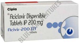 Acivir 200mg DT Tablet