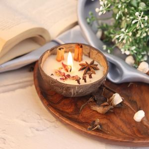 Coconut Shell Soy Wax Candle