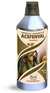 Acephate 25% + Fenvalerate 3% E.C. Insecticide