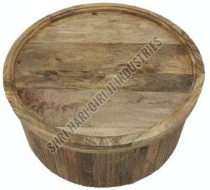 Mango Wooden Round Coffee Table