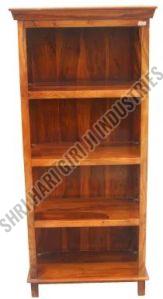 4 Shelves Wooden Bookshelf
