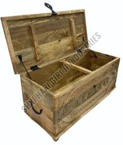 Mango Wood Carving Box
