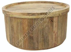 Mango Wooden Round Coffee Table