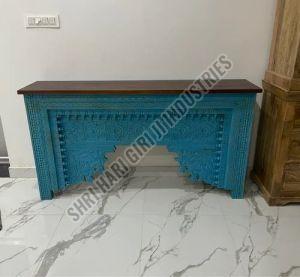 Wooden Carving Console Table