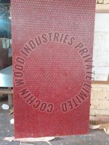 Checkered Plywood / Bus and Truck Flooring Plywood /machine Flooring Plywood