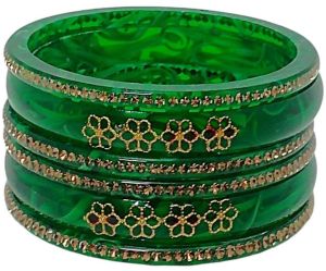 Ladies Green Seep Bangle