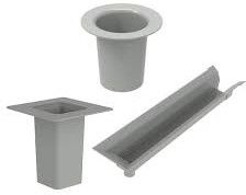 GRP Rainwater Gutter