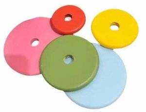 Wooden Rainbow Ring Stacker