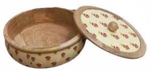 Wooden Printed Casserole