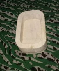 Wooden Tub Candle