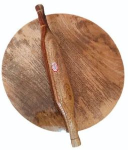 Mango Wood Chakla Belan Set