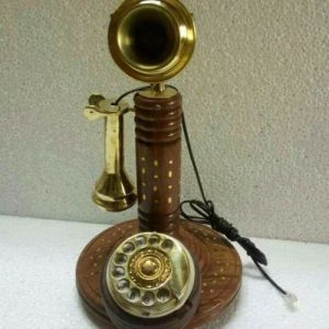 Handicraft Wooden Telephone