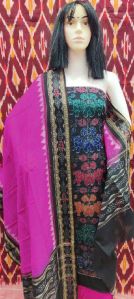 Ladies Fancy Sambalpuri Unstitched Suit