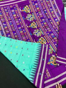 Ladies Multicolor Nila Chakra Silk Saree