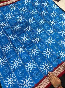 Ladies Party Wear Sambalpuri Silk Saree