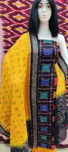 Ladies Printed Sambalpuri Unstitched Suit