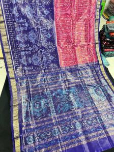 Ladies Sambalpuri Pure Silk Saree