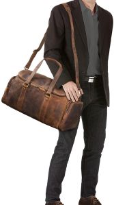 Leather Duffle Bag