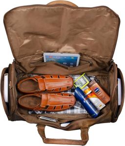 Leather Duffle Bag