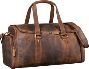 Leather Duffle Bag