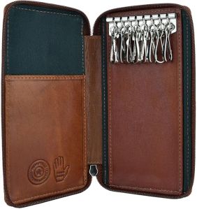 Genuine Leather Key Holder Pouch