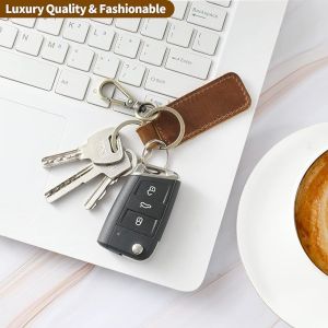 Genuine Leather Keychain