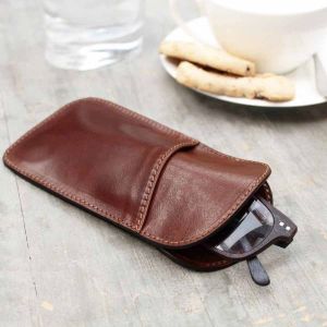 Leather Sunglasses Case