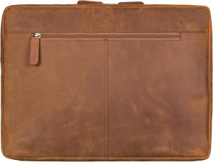 Genuine Hunter Leather Macbook Laptop Sleeve