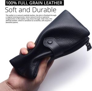 Ladies Cow Nappa Leather Trendy Clutch Wallet