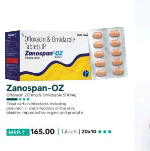 Zanospan-OZ Tablets